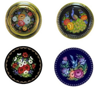 Поднос жест. круглый "Микс" d379мм 00770/2 Поднос жест. круглый "Микс" d379мм 00770/2