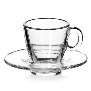 Чашка с блюдцем АКВА 72мл d105мм