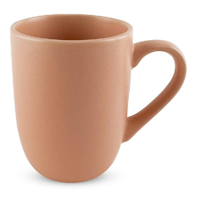 Кружка 320мл розовый матовый