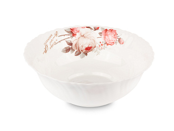 Салатник 16.5см 550мл Роза (6/48)