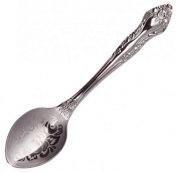 Ложка чайная  ТРОЙКА худож. роспись Ложка чайная  ТРОЙКА худож. роспись