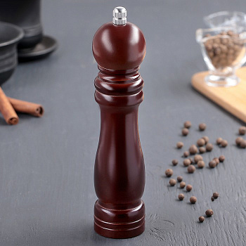 Мельница «Дуновение леса» 21x5см керамический меxанизм цвет коричневый