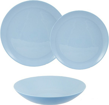 Набор столовый 18пр. ДИВАЛИ ЛАЙТ БЛЮ