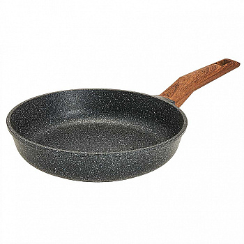 Сковорода-сотейник с антипригарным покрытием ручка soft-touch 24см Гранит "Мегалит 14" Сковорода-сотейник с антипригарным покрытием ручка soft-touch 24см Гранит "Мегалит 14"