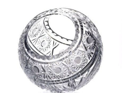 Корзинка 19см  прозрачный