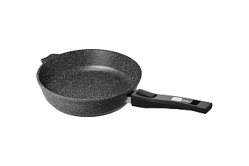 Сковорода литая 20см Гранит black   съемная ручка Сковорода литая 20см Гранит black   съемная ручка