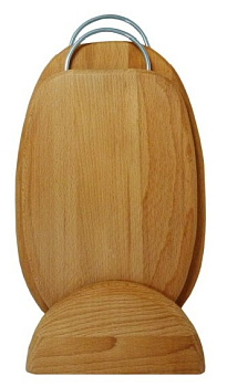 Комплект из 2-х досок овал с мет. руч.  350*230*18 300*220*18мм Комплект из 2-х досок овал с мет. руч.  350*230*18 300*220*18мм