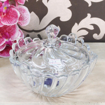 Ваза для конфет печенья d18 h15см