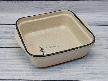 Емкость 1.2л "Лирика" 22*19.5 h6.5см (6) Емкость 1.2л "Лирика" 22*19.5 h6.5см (6)