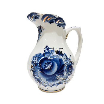 Кувшин Водолей средний с золотом 780мл 112x138x170мм