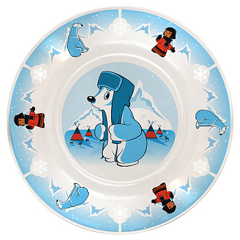 Тарелка 20см стекло "Умка"