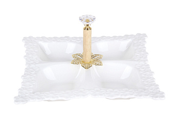 Менажница 4-x секционная 24см