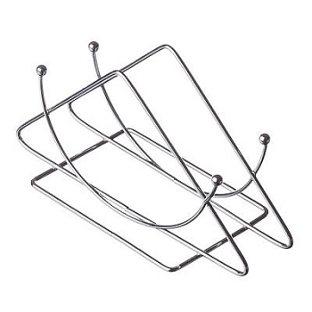 Салфетница металл 13х7х6см 3 дизайна