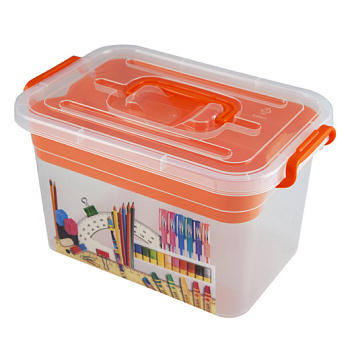 Контейнер д/хранения с вкладышем ВАЖНЫЕ МЕЛОЧИ 6.5л