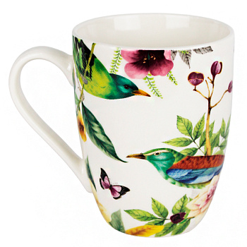 Кружка 370мл d8.7 h10см "Колибри"
