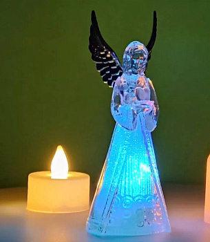 Ангел светодиодный 11см