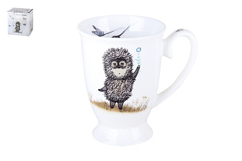 Кружка 350мл "Ежик в тумане" под.уп.