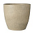 Кашпо "Песок бежевый бутон" №3 d18 h15см 2.15л