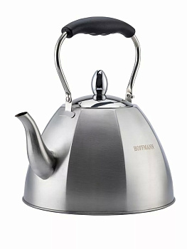 Чайник 3.5л нерж. сталь черн. подвижная ручка