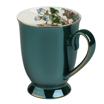 Кружка 320мл "Медея"  бирюзовый под.уп.