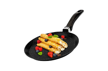 Блинница  литая 22см Оптима  Традиция Блинница  литая 22см Оптима  Традиция