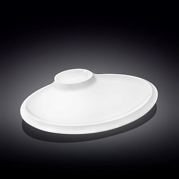 Блюдо овальное Teona 30см с соусником