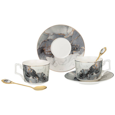 Набор чайный   "Moon art" 2перc. 6пр. 250мл