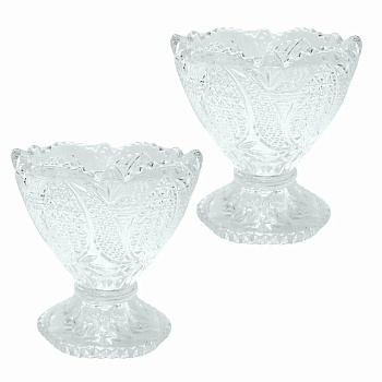 Набор креманок 2шт. 190мл h10 d10см