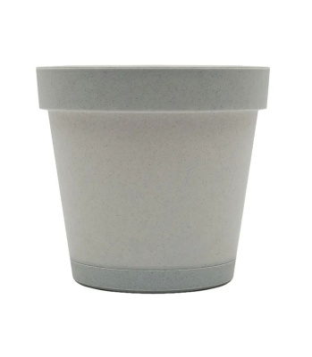Горшок для цветов "Париж" 5.7л серый мрамор