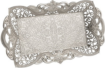 Поднос с ручками малый 19*38см Поднос с ручками малый 19*38см