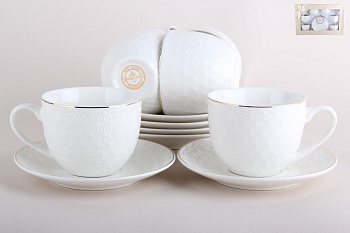 Набор чайный 6/12 200мл "Снежная королева"