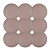 Подставка под горячее  Алион   16x16x1см