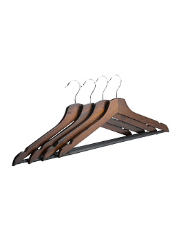 Набор вешалок универсальных WALNUT 4шт (20)