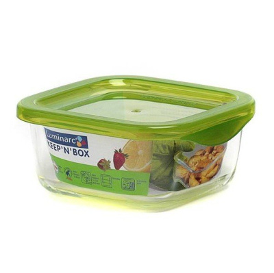 Контейнер стеклянный KEEP N BOX квадратный 1170мл