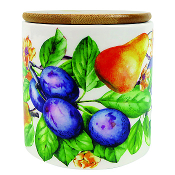 Банка  270мл бамбук крышка ДЮШЕС