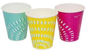 Стакан 300мл бумажный 6шт. Стакан 300мл бумажный 6шт.