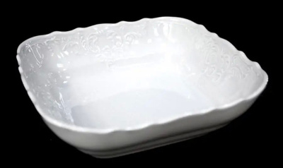 Салатник квадратный 16см Бернадотт недекор.