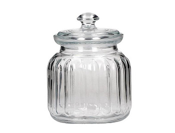 Банка со стеклянной крышкой 0.9л "Viva"