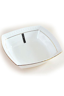 Салатник квадр. 7" 18см "Сн. королева" (6)