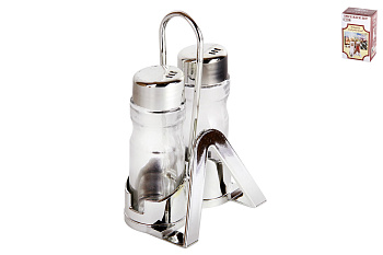 Набор для специй 2пр. + салфетница на подставке