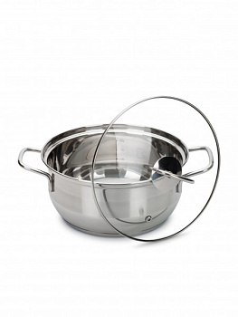 Кастрюля с крышкой OLIVIA 20х9.5см 2.8л