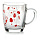 Кружка 350мл "Серенада красная" Кружка 350мл "Серенада красная"
