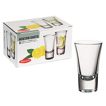 Набор стопок 6шт. БОСТОН Шот 50мл