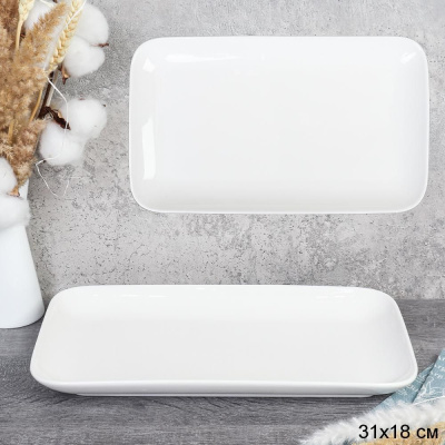 Блюдо прямоугольное 31х18см