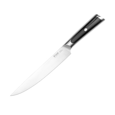 Нож для нарезки 20см сталь X50CrMoV15 56–57 HRC