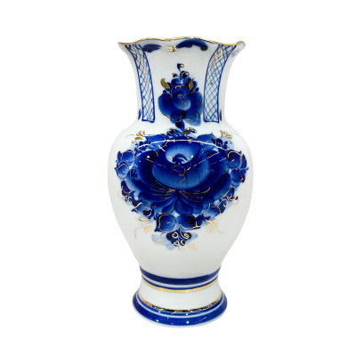 Ваза Идиллия с золотом 950мл 120x120x210мм