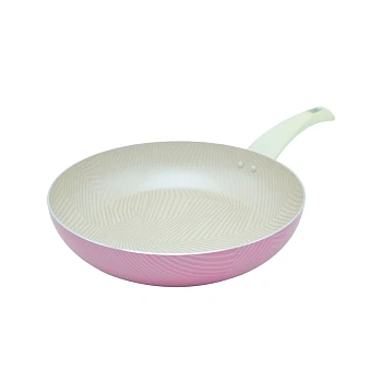 Сковорода штампованная  "Розовая жемчужина" 24см