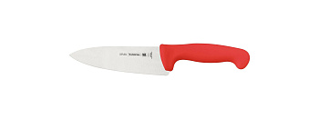 Нож красный ПРОФИ Professional Master для мяса 15см сталь 1.4110/Sandvik12C27 антибакт. Ручка
