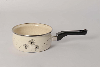 Ковш  эмал. без крышки "Одуванчик"  1.6л 16см Ковш  эмал. без крышки "Одуванчик"  1.6л 16см