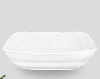 Салатник квадратный 25см 1.75л Бернадотт недекор.